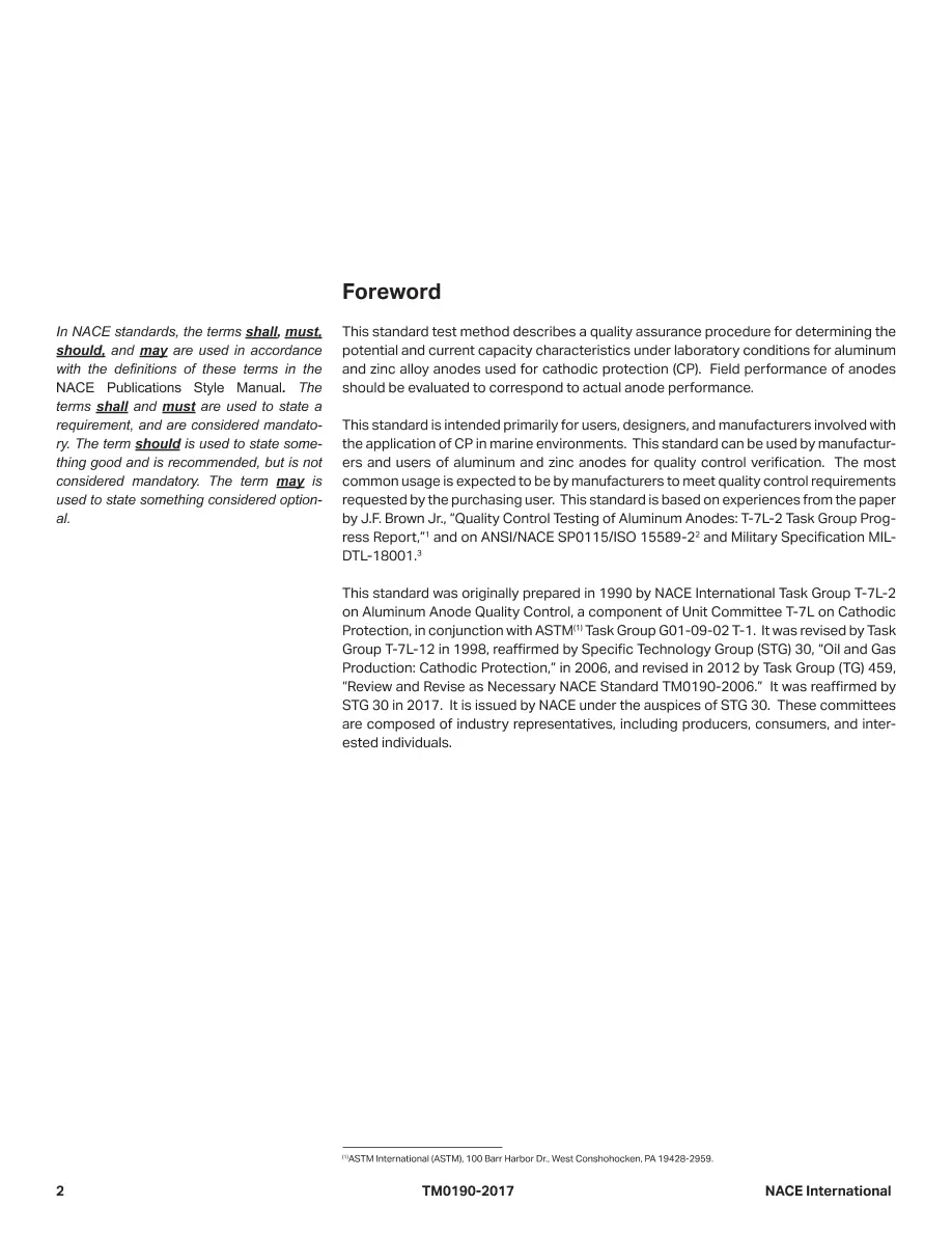 NACE TM0190-2017 NACE TM0190-2017 pdf