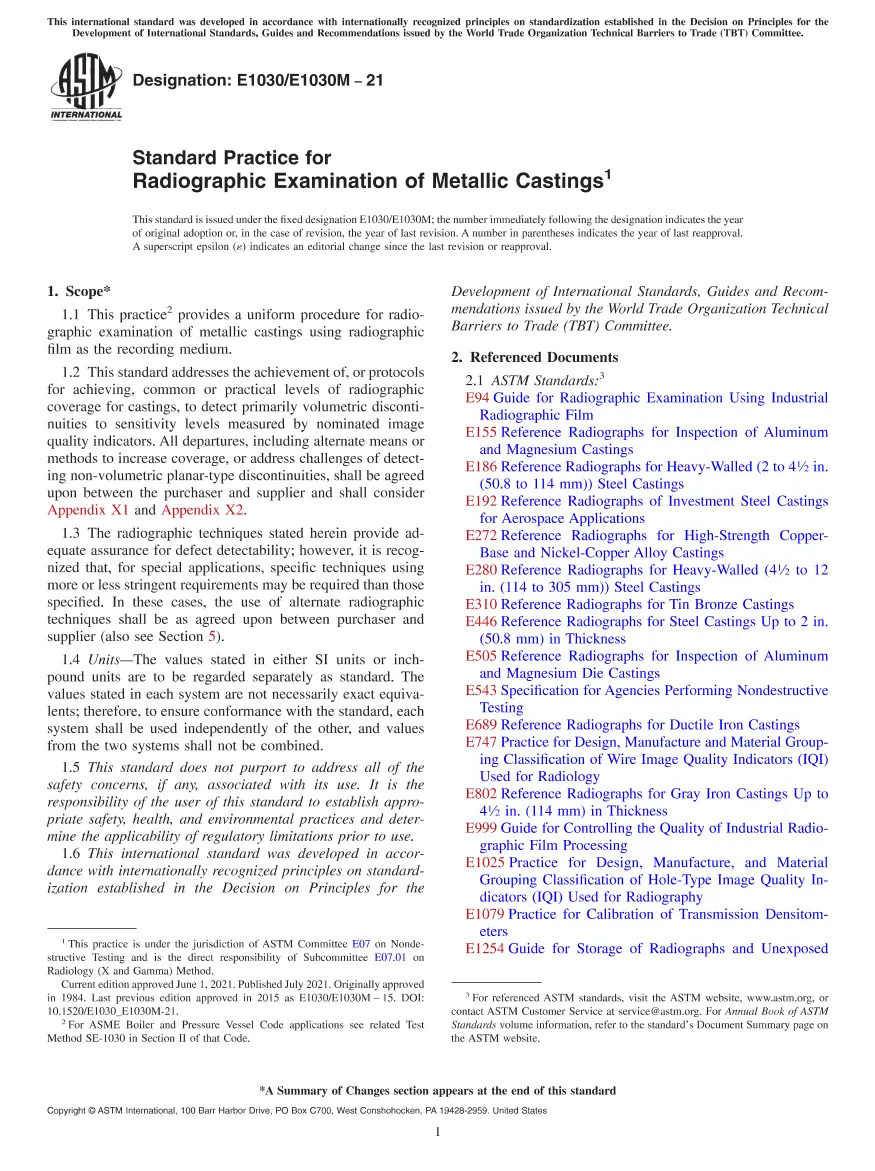 ASTM E1030/E1030M-21 ASTM E1030/E1030M-21 pdf