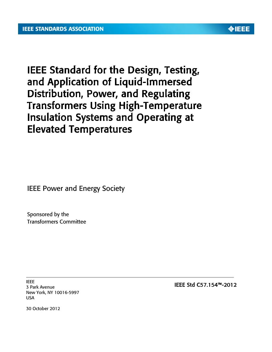 IEEE C57.154-2012 IEEE C57.154-2012 pdf