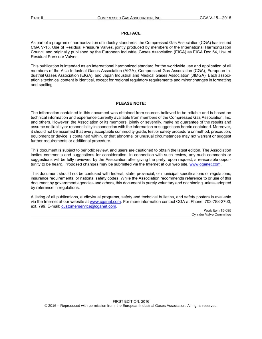 CGA V-15 pdf