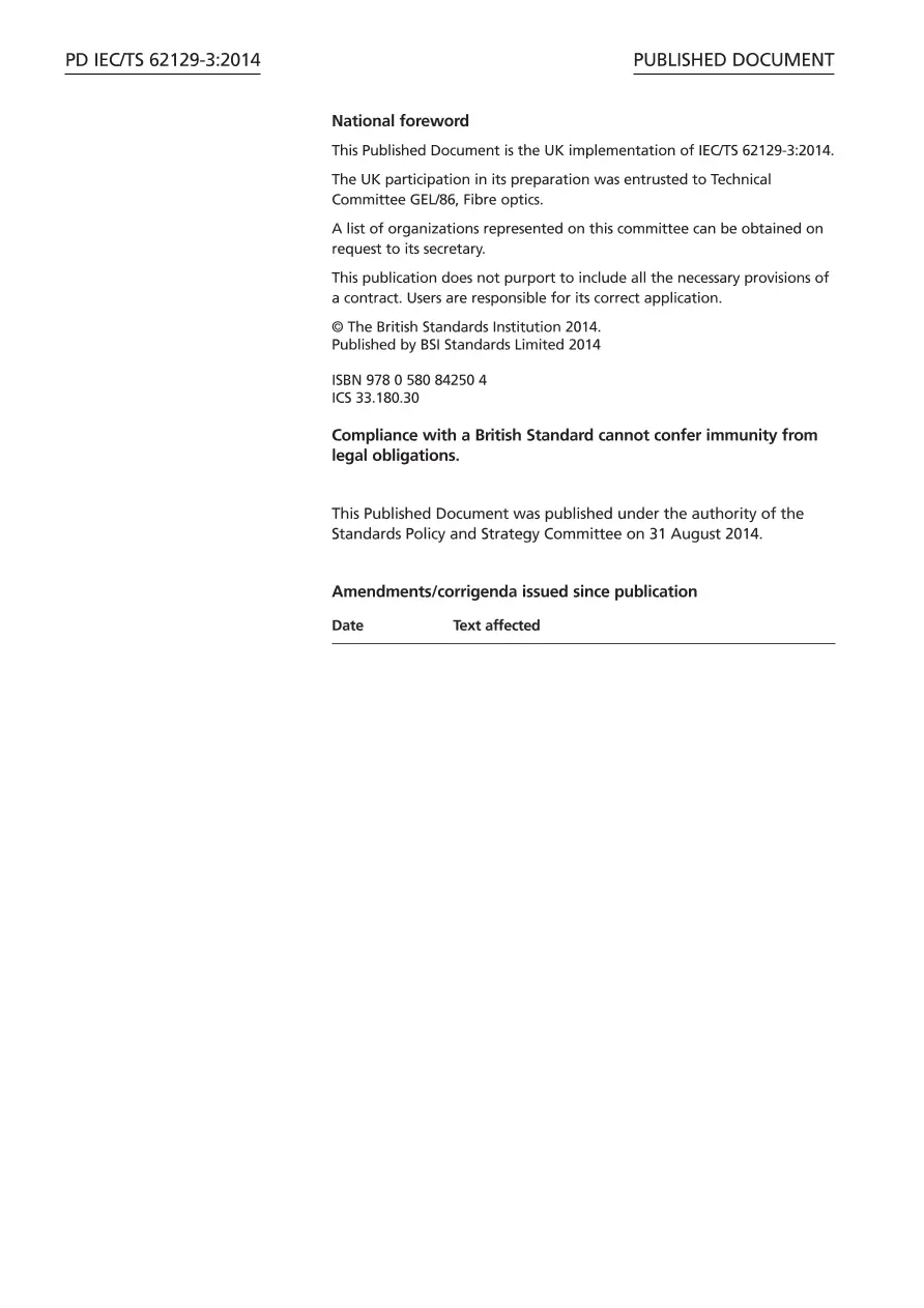 BS PD IEC/TS 62129-3:2014 BS PD IEC/TS 62129-3:2014 pdf