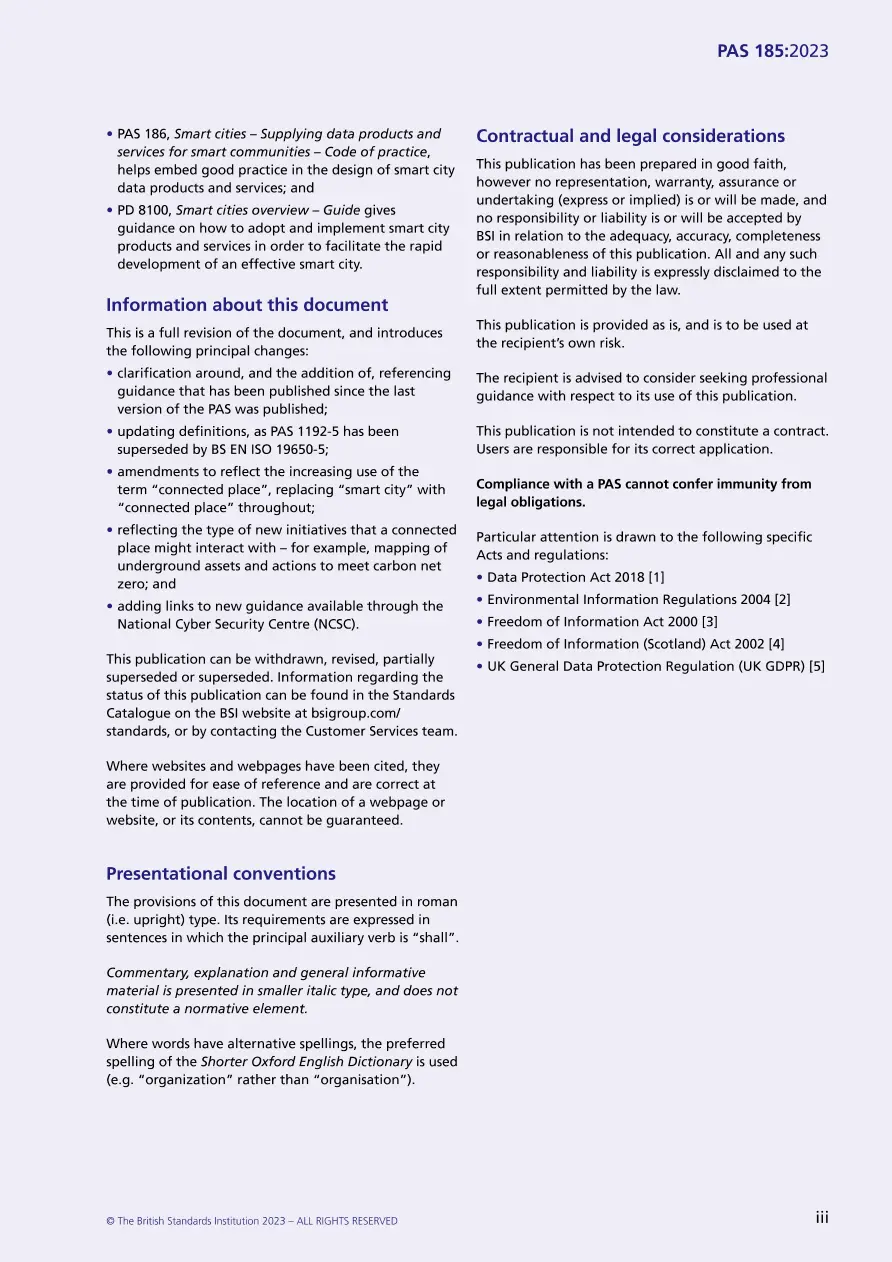 BS PAS 185:2023 pdf