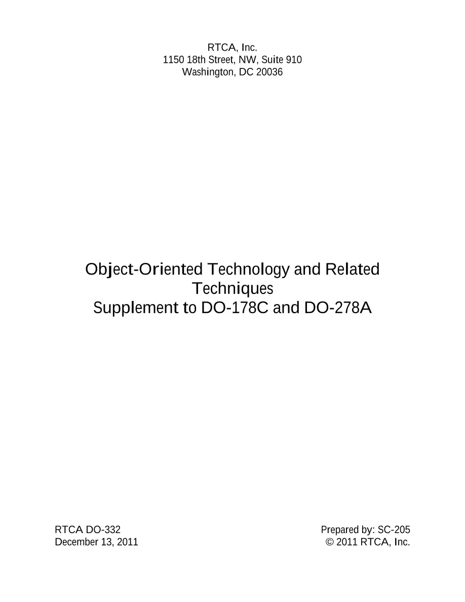 RTCA DO-332 pdf