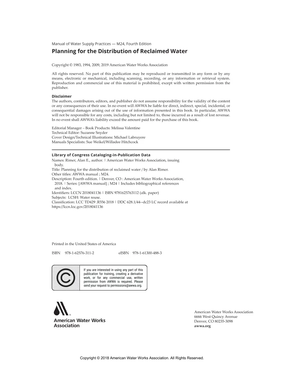 AWWA M24 AWWA M24 pdf