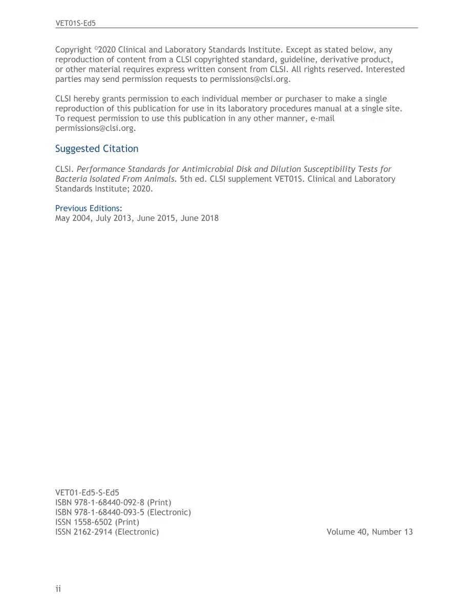 CLSI VET01S CLSI VET01S pdf