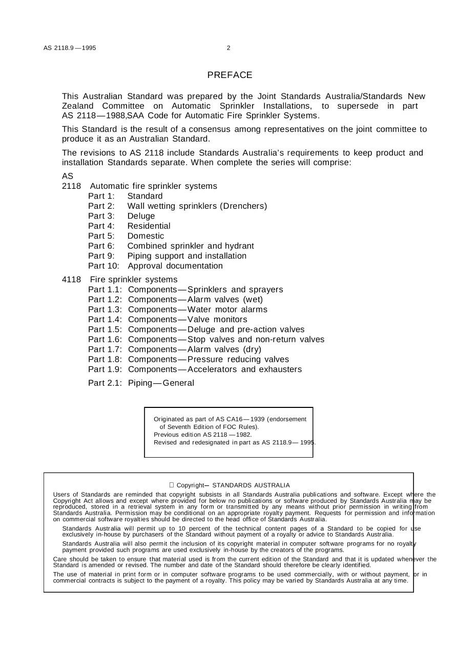 AS 2118.9-1995 pdf