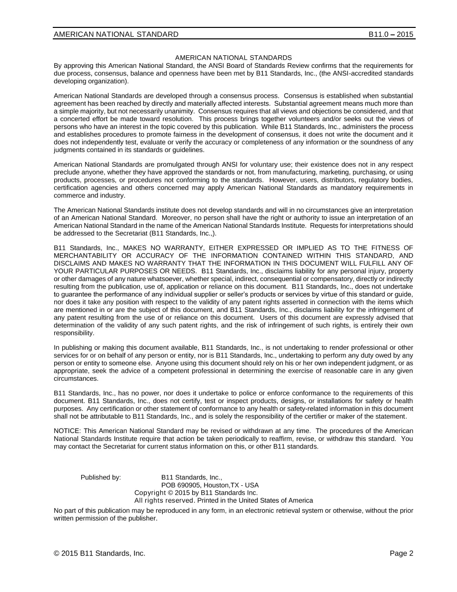 B11 B11.0-2015 B11 B11.0-2015 pdf