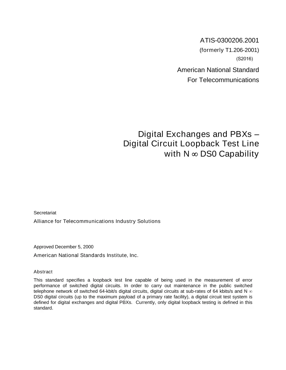 ATIS 0300206.2001(S2016) pdf