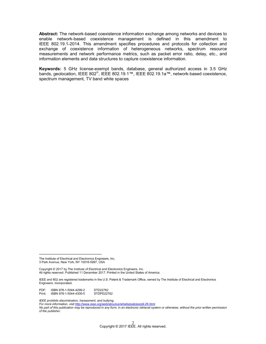 IEEE 802.19.1a-2017 IEEE 802.19.1a-2017 pdf