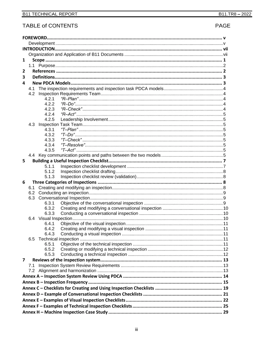 B11 B11.TR8:2022 B11 B11.TR8:2022 pdf