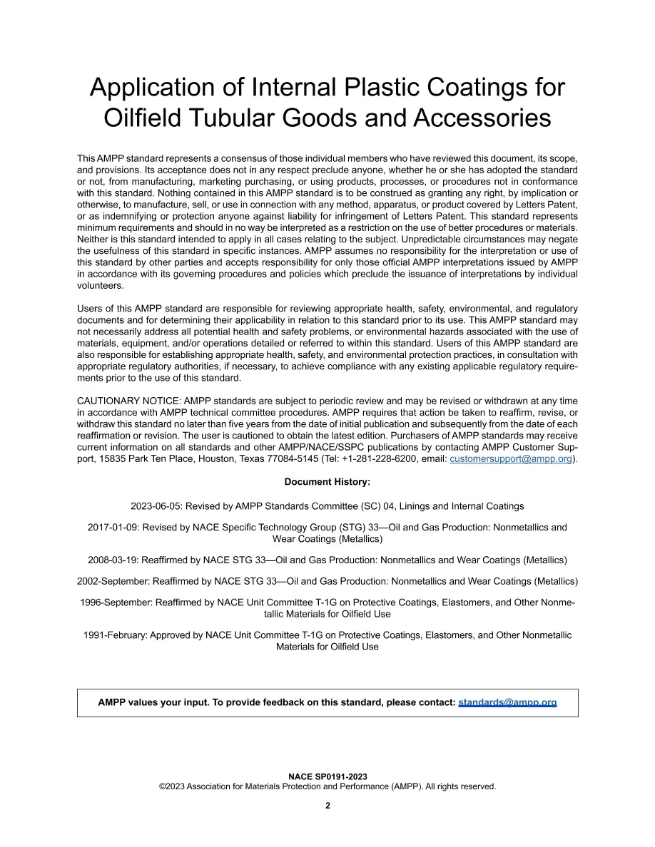 NACE SP0191-2023 NACE SP0191-2023 pdf