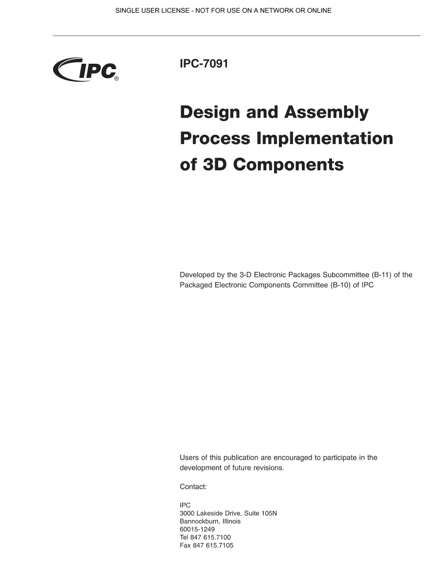 IPC 7091 IPC 7091 pdf