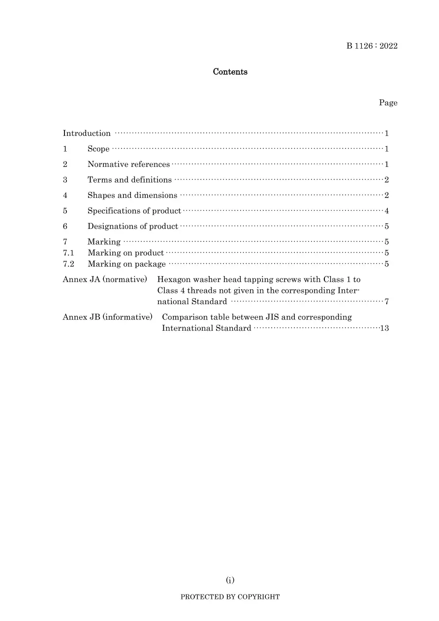 JIS B 1126:2022 pdf