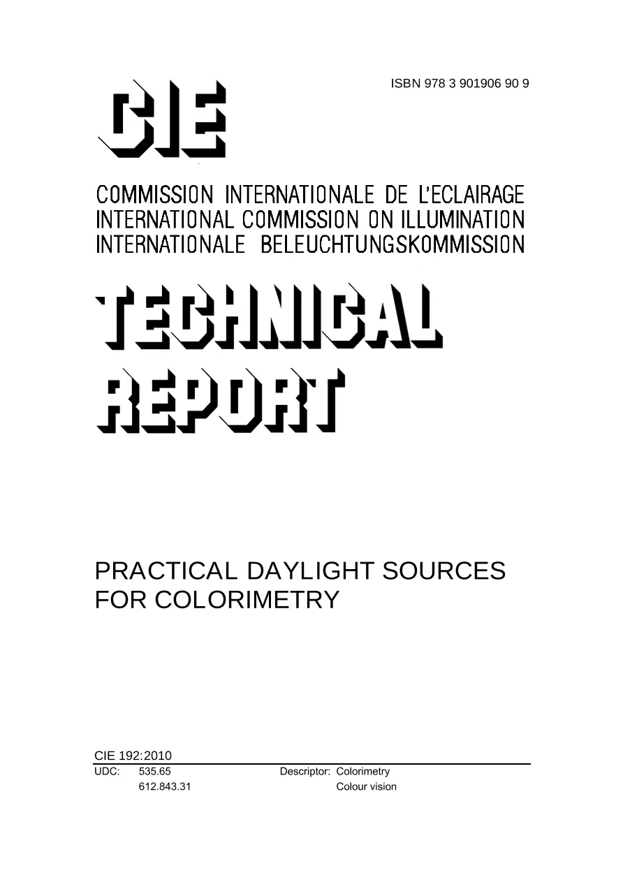 CIE 192:2010 CIE 192:2010 pdf