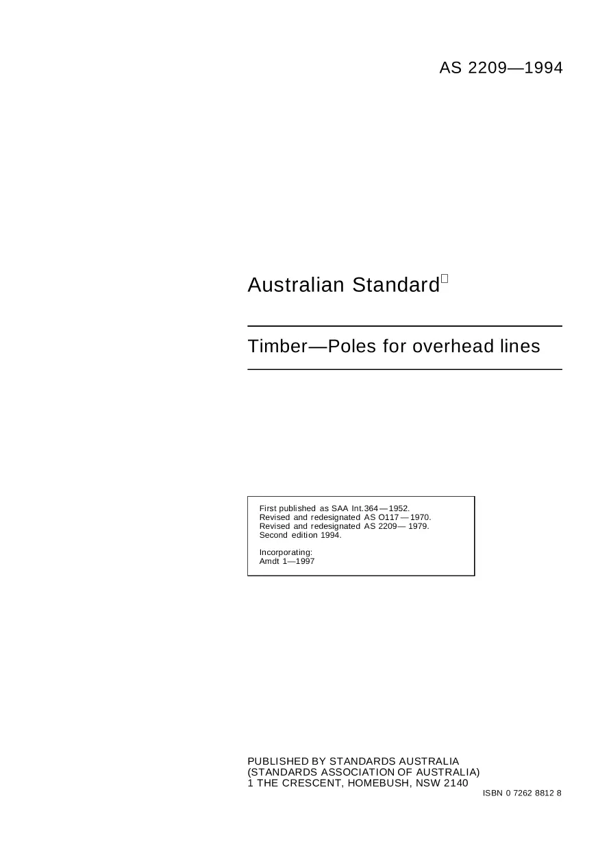 AS 2209-1994 AS 2209-1994 pdf