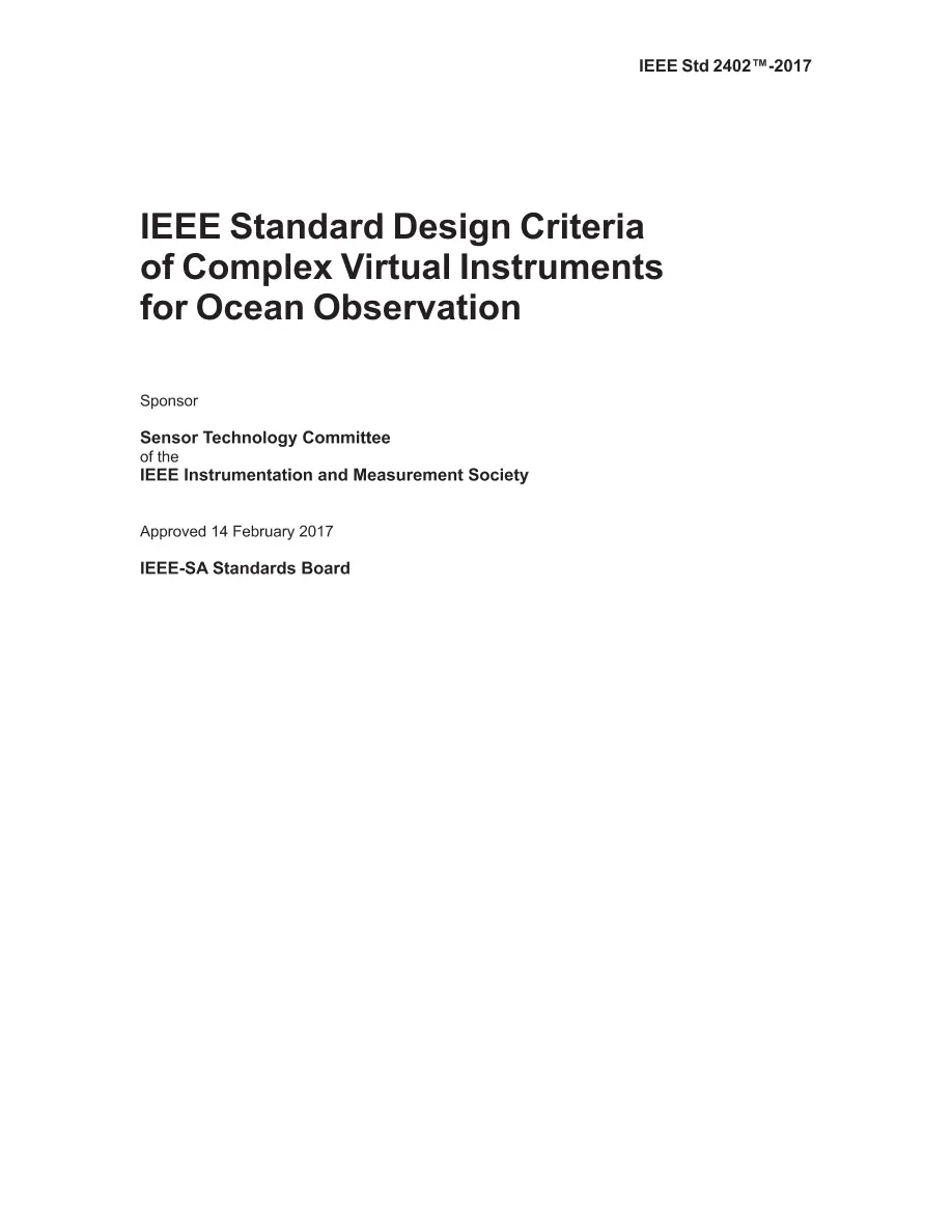 IEEE 2402-2017 IEEE 2402-2017 pdf