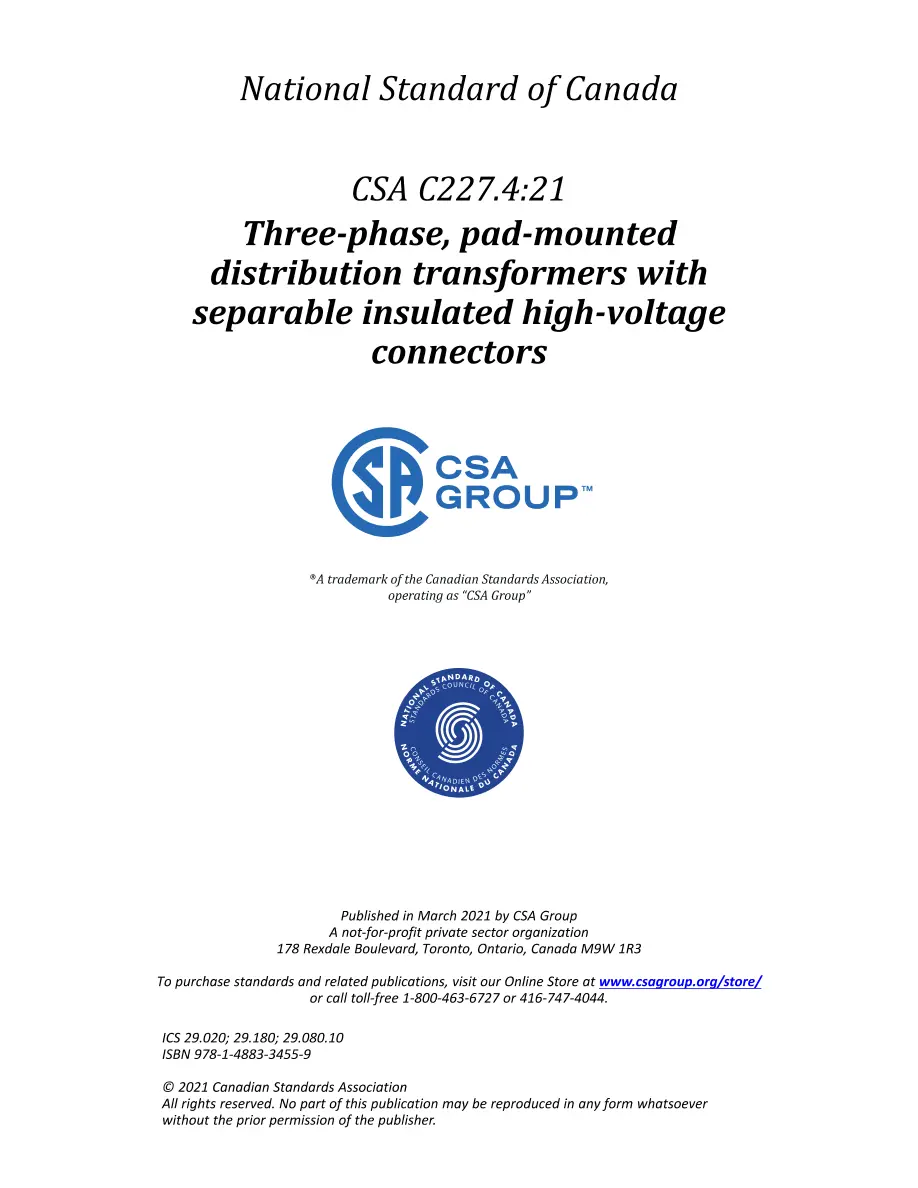 CSA C227.4:21 CSA C227.4:21 pdf