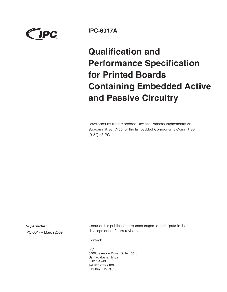 IPC 6017A IPC 6017A pdf