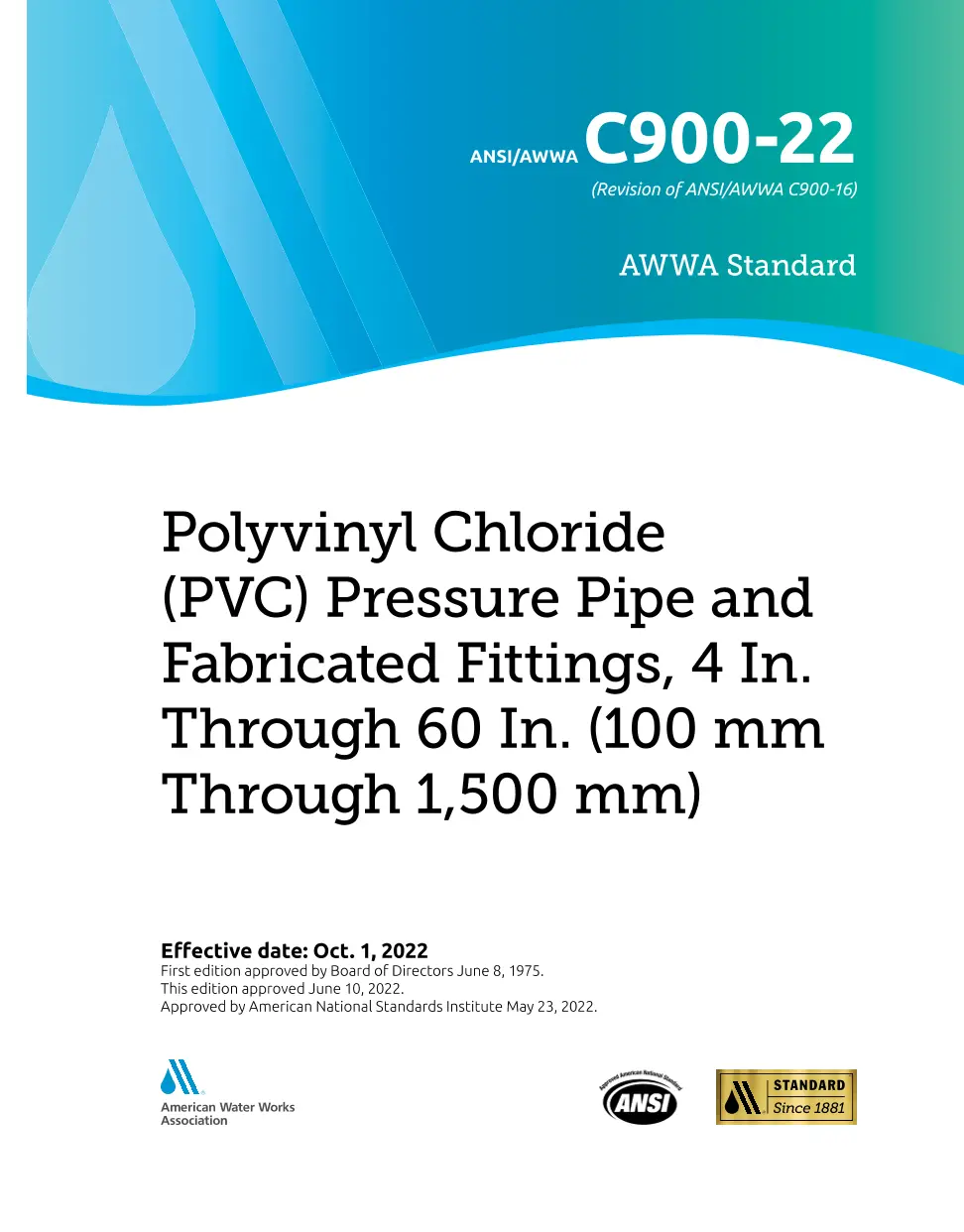 AWWA C900-22 pdf