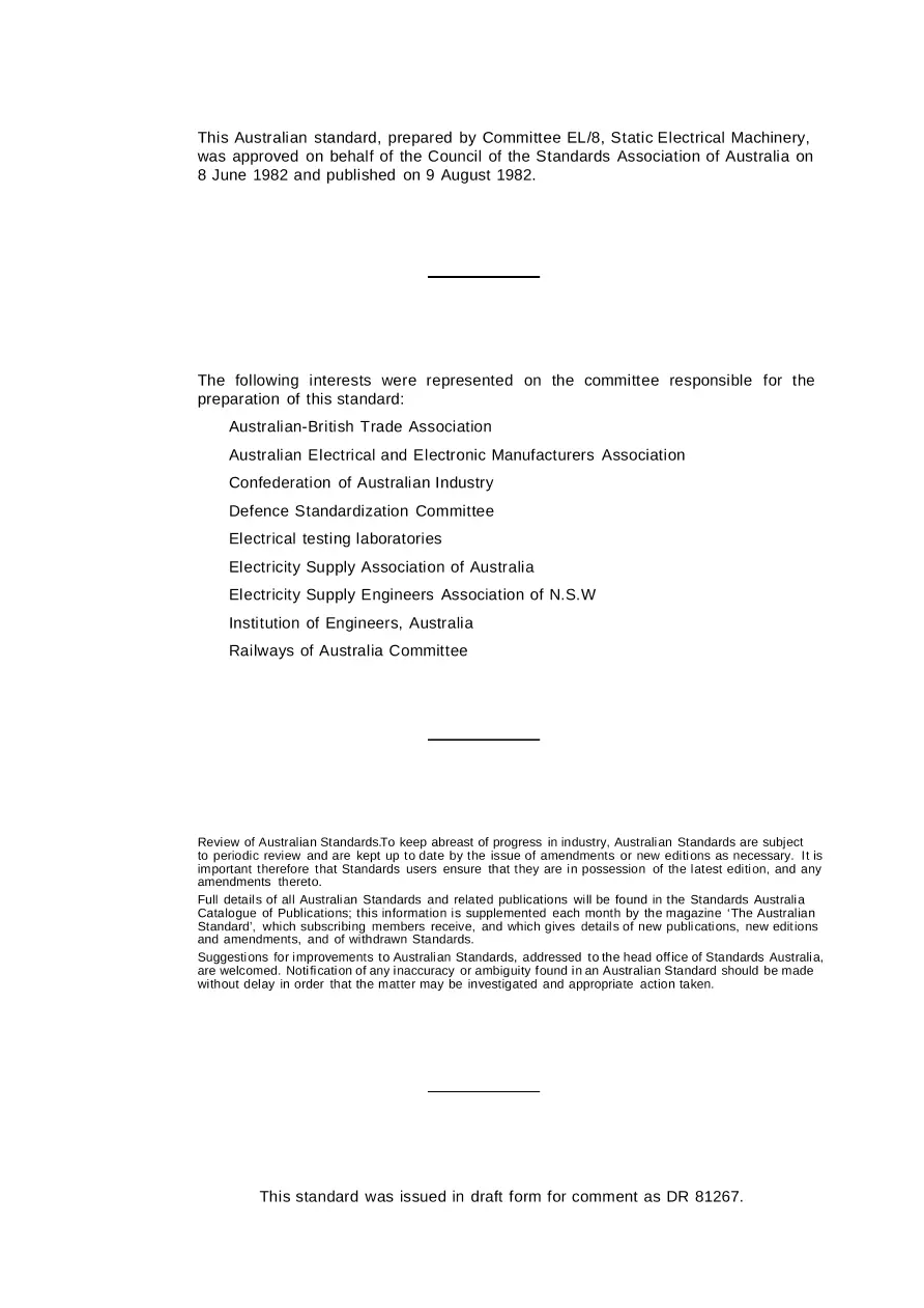 AS 2374.3.0-1982 AS 2374.3.0-1982 pdf