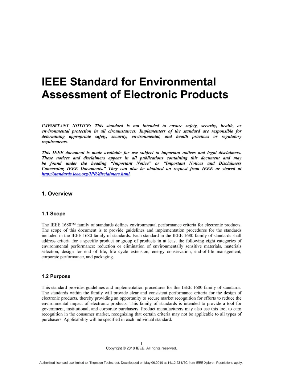 IEEE 1680-2009 IEEE 1680-2009 pdf