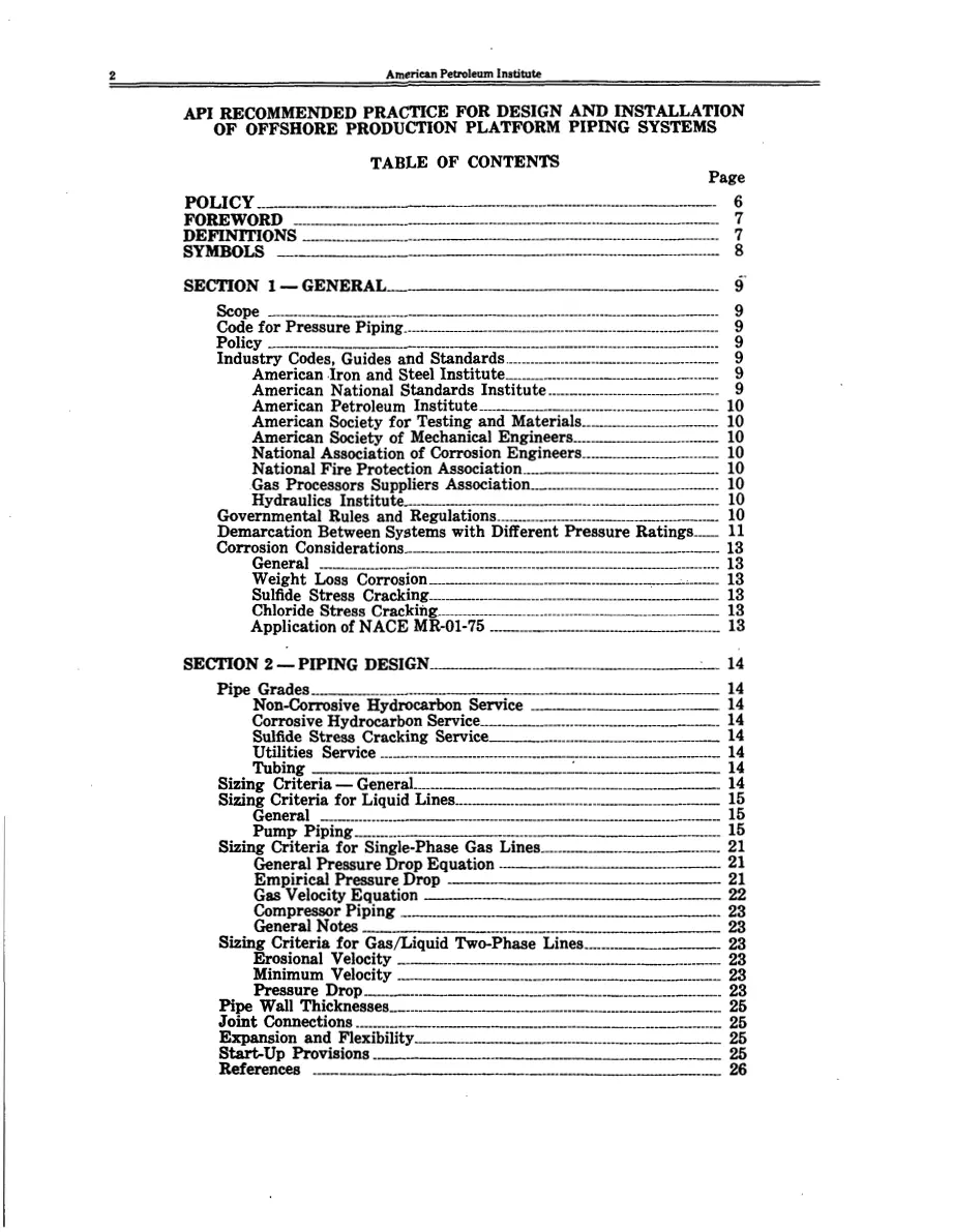 API RP 14E (R2019) API RP 14E (R2019) pdf