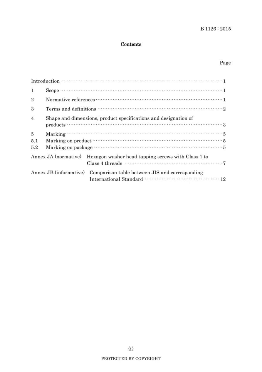 JIS B 1126:2015 pdf