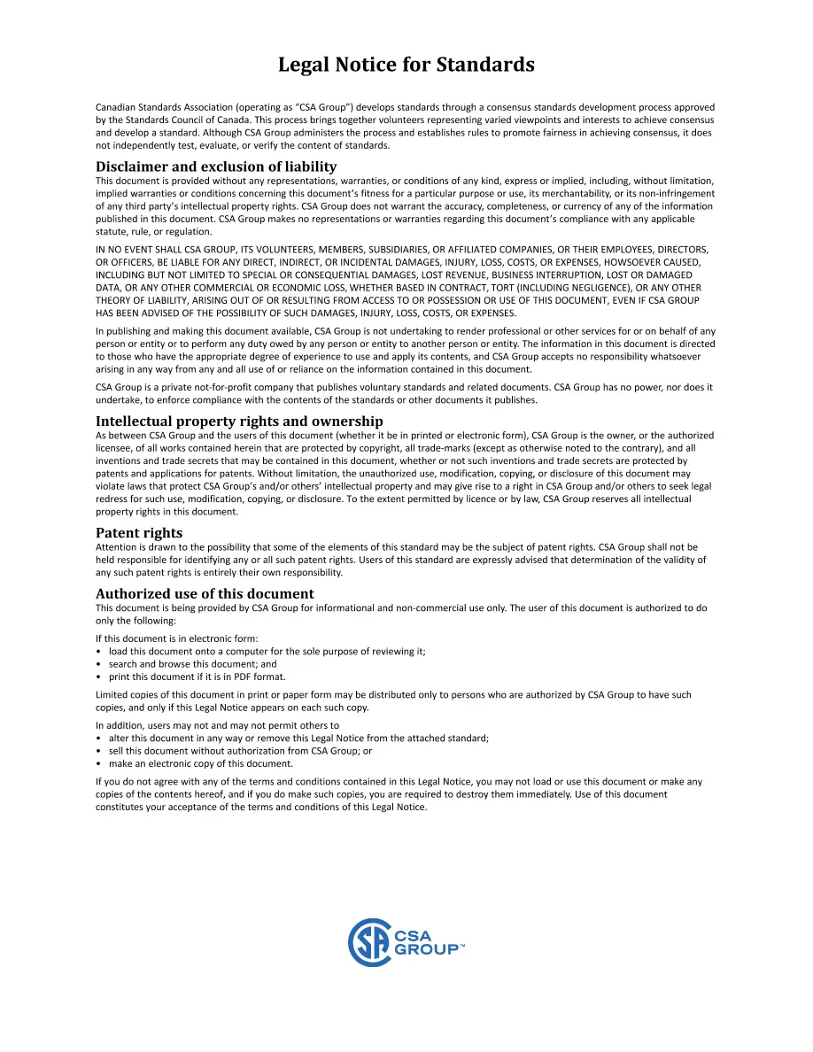 CSA A460 Draft pdf