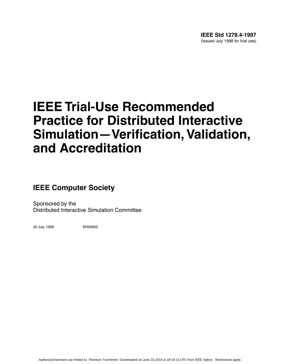 IEEE 1278.4-1997 IEEE 1278.4-1997 pdf