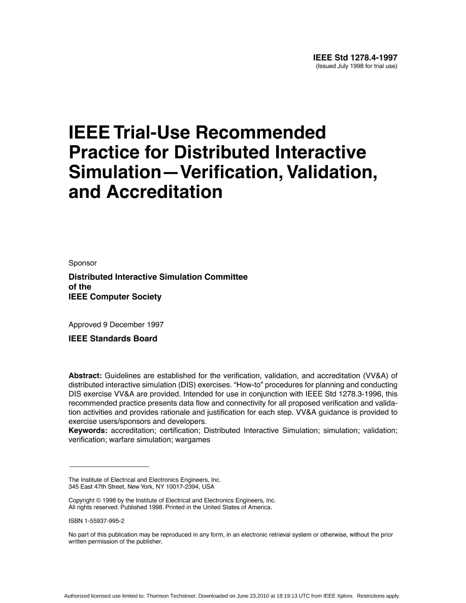IEEE 1278.4-1997 IEEE 1278.4-1997 pdf