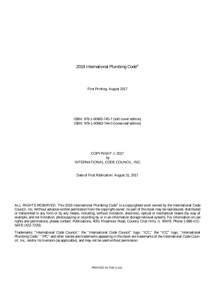 ICC IPC-2018 ICC IPC-2018 pdf