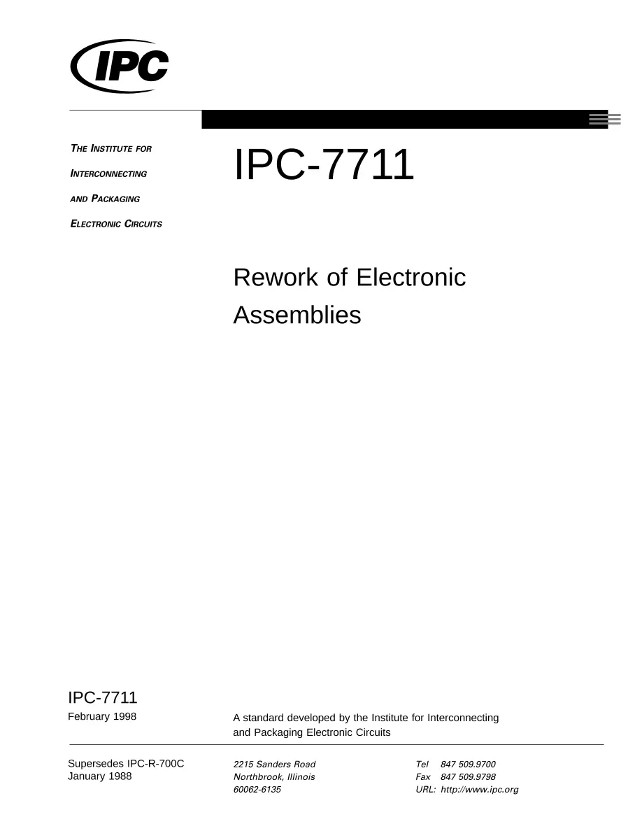 IPC 7711/7721 IPC 7711/7721 pdf