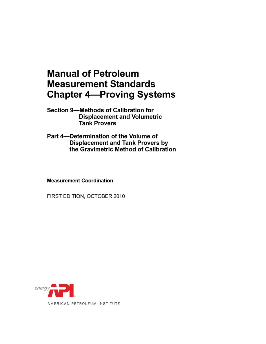 API MPMS Chapter 4.9. Part 4 (R2021) API MPMS Chapter 4.9. Part 4 (R2021) pdf