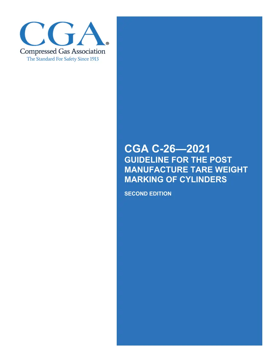 CGA C-26 CGA C-26 pdf