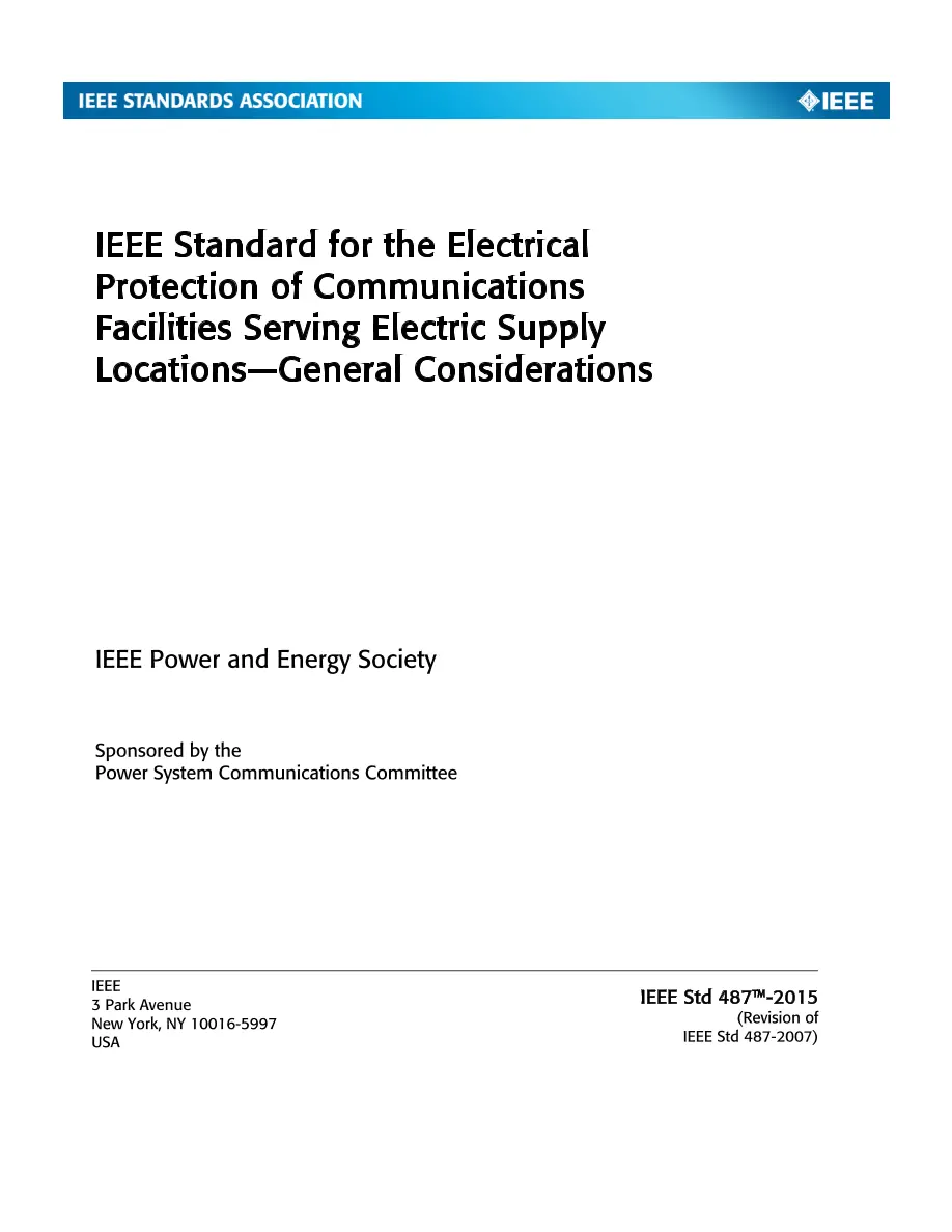 IEEE 487-2015 IEEE 487-2015 pdf