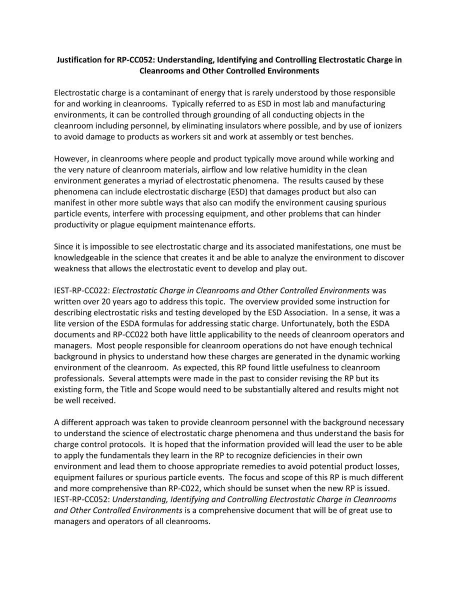 IEST RP-CC052 IEST RP-CC052 pdf