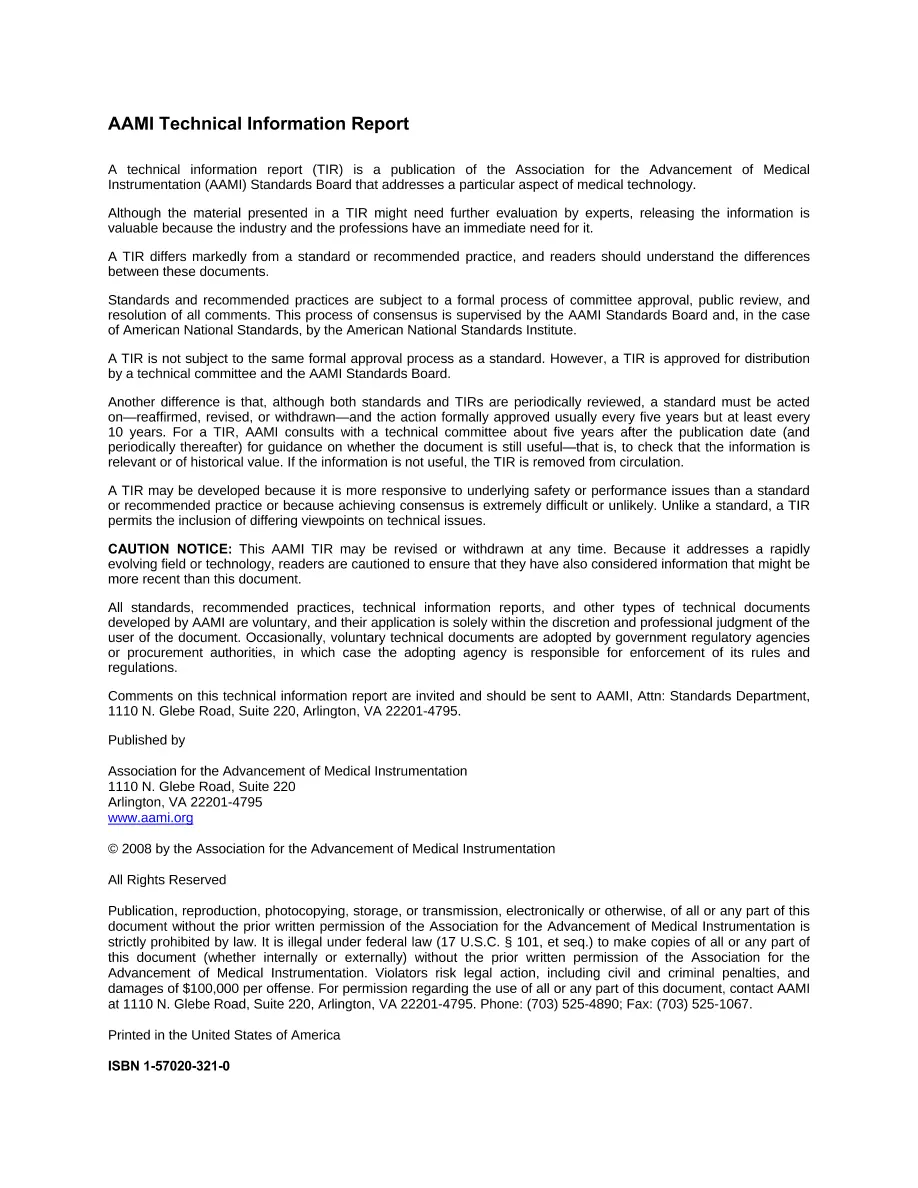 AAMI TIR17:2008 AAMI TIR17:2008 pdf