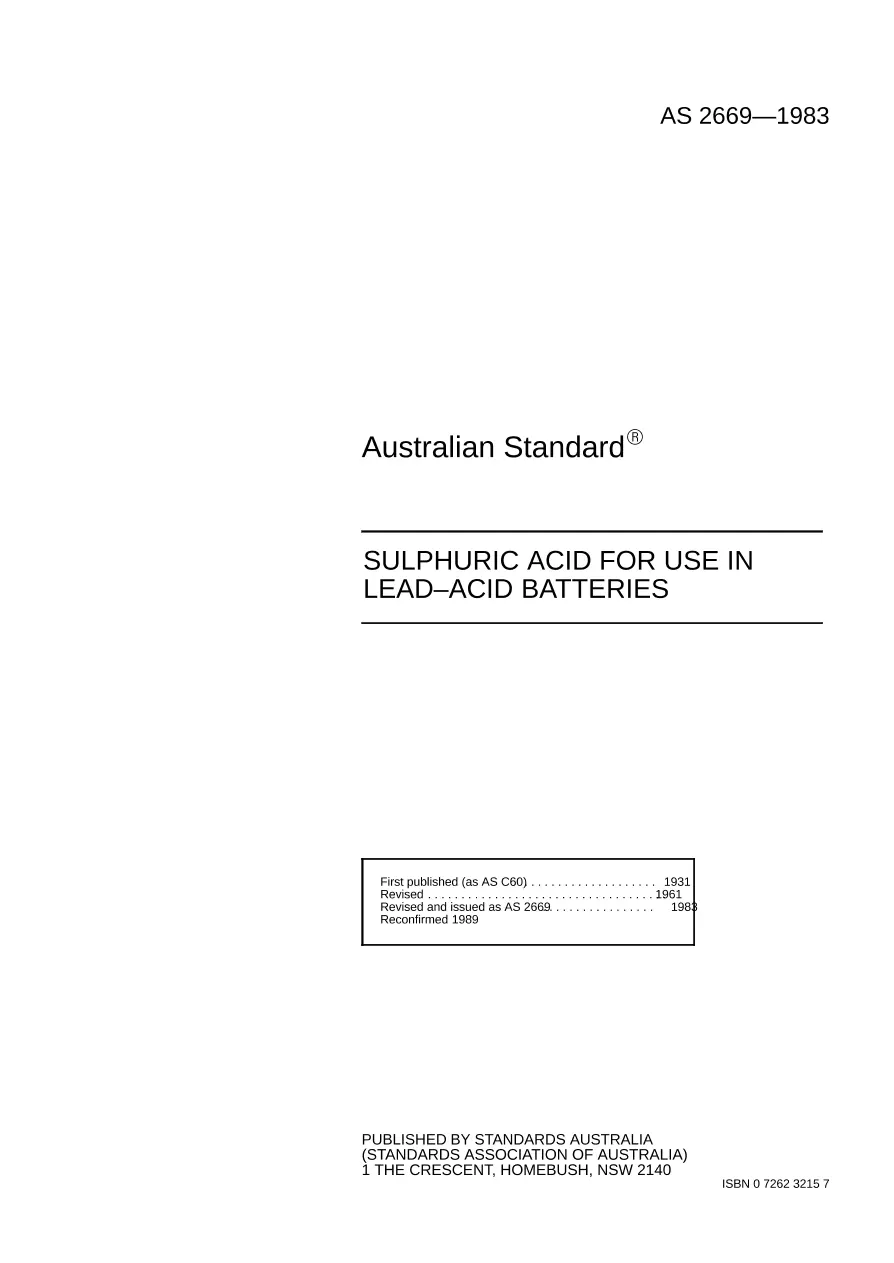 AS 2669-1983 AS 2669-1983 pdf