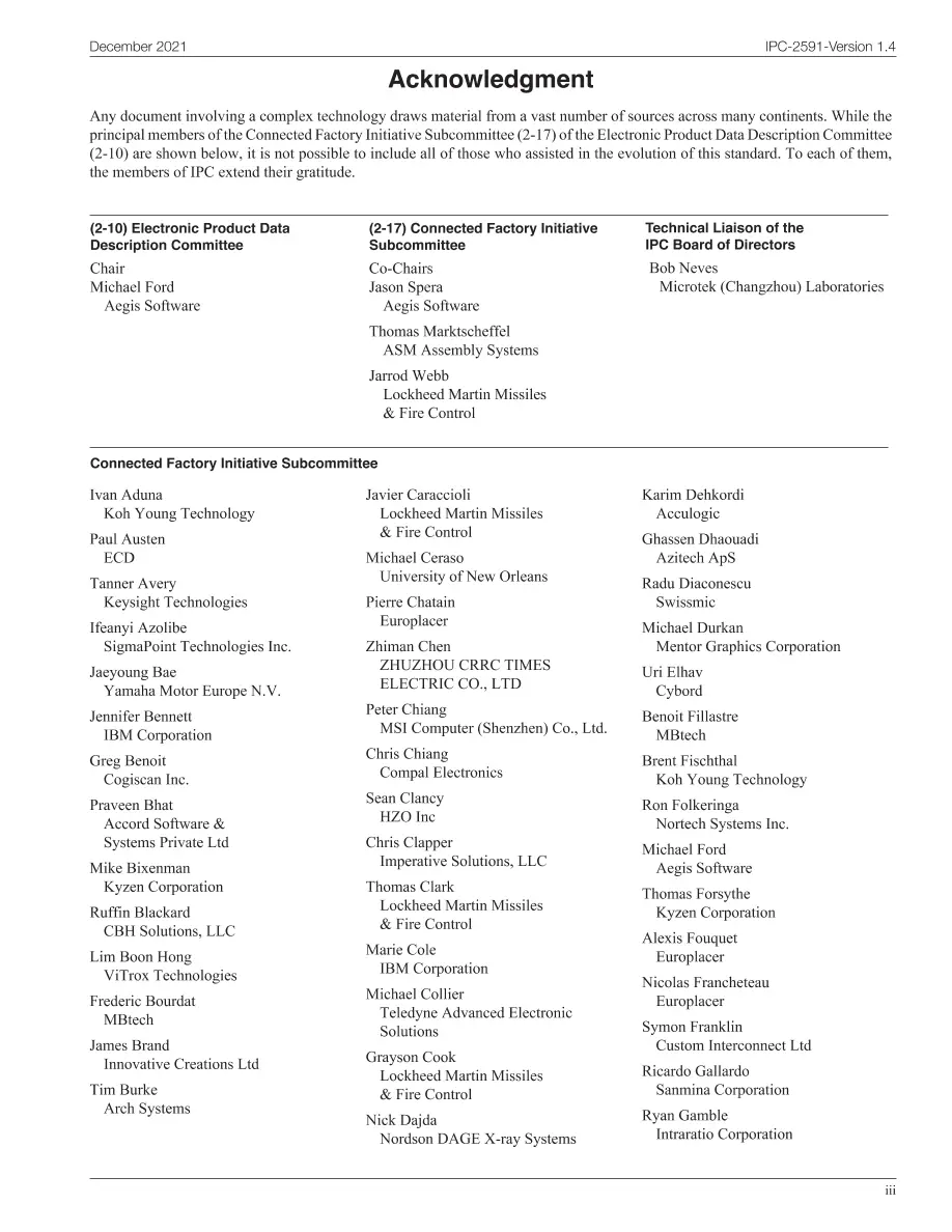 IPC 2591-Version 1.4 IPC 2591-Version 1.4 pdf