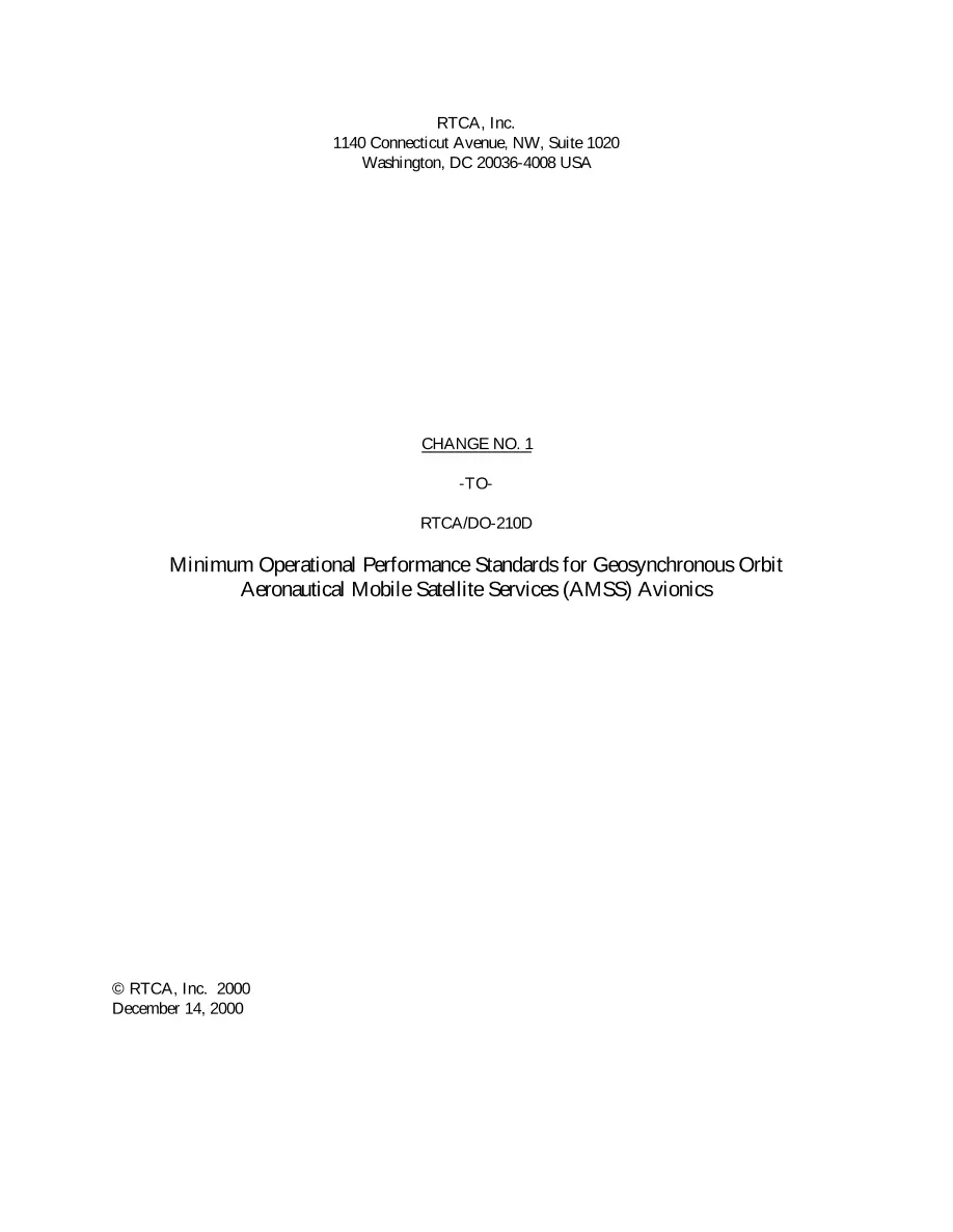 RTCA DO-210D Change 1 pdf