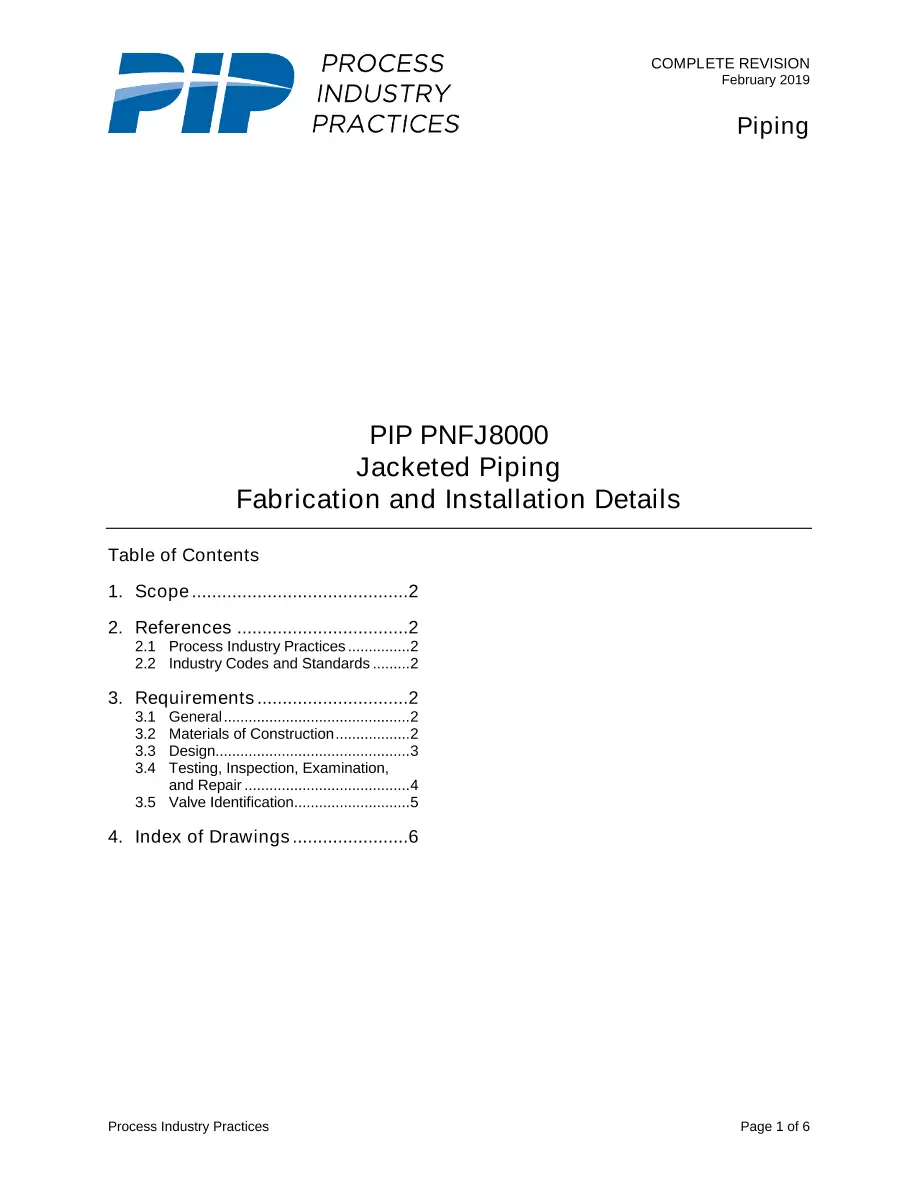 PIP PNFJ8000 PIP PNFJ8000 pdf