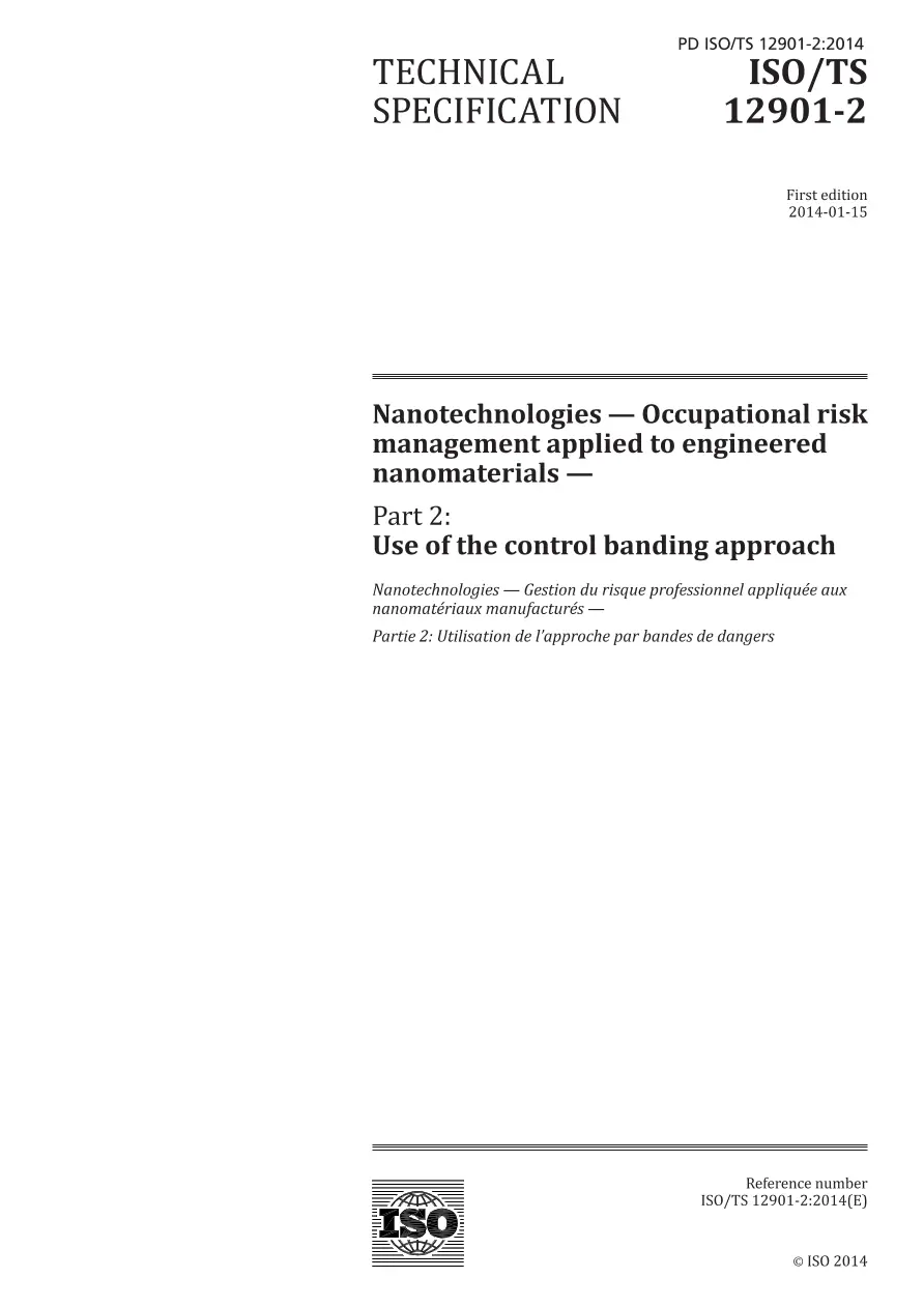 BS PD ISO/TS 12901-2:2014 BS PD ISO/TS 12901-2:2014 pdf