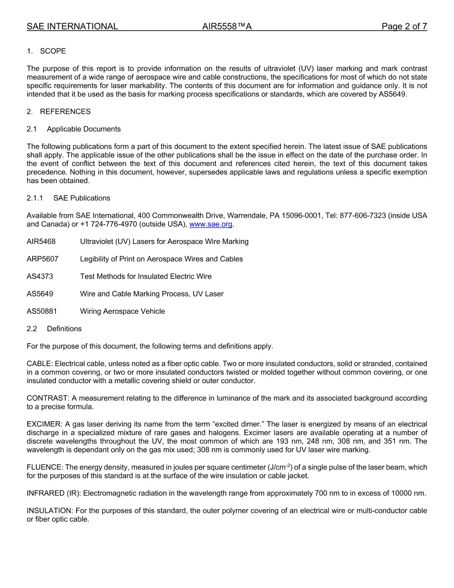 SAE AIR5558A SAE AIR5558A pdf