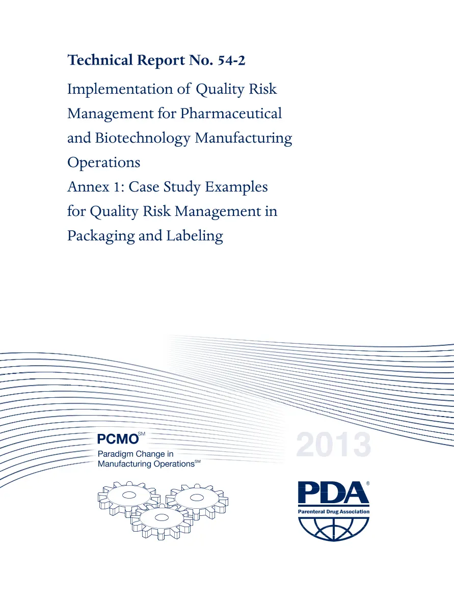 PDA TR 54-2 PDA TR 54-2 pdf