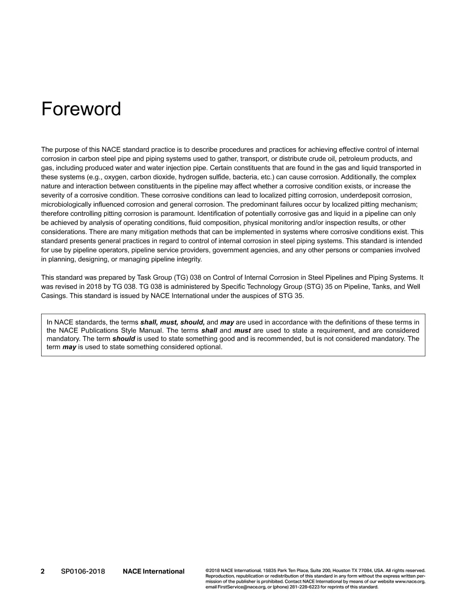NACE SP0106-2018 NACE SP0106-2018 pdf