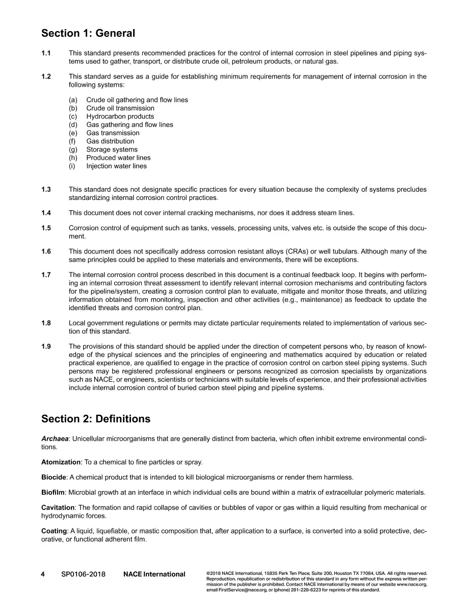 NACE SP0106-2018 NACE SP0106-2018 pdf