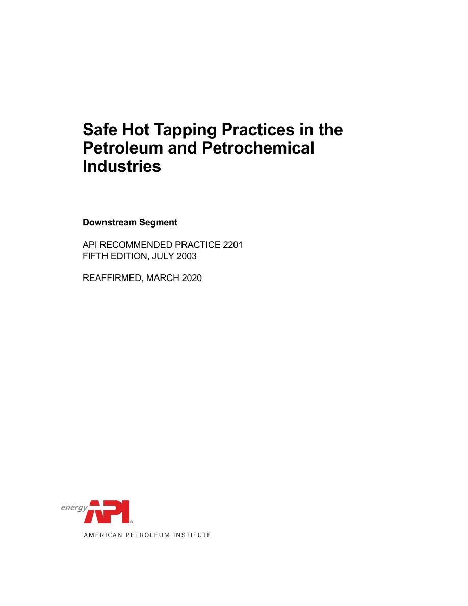 API RP 2201 (R2020) API RP 2201 (R2020) pdf