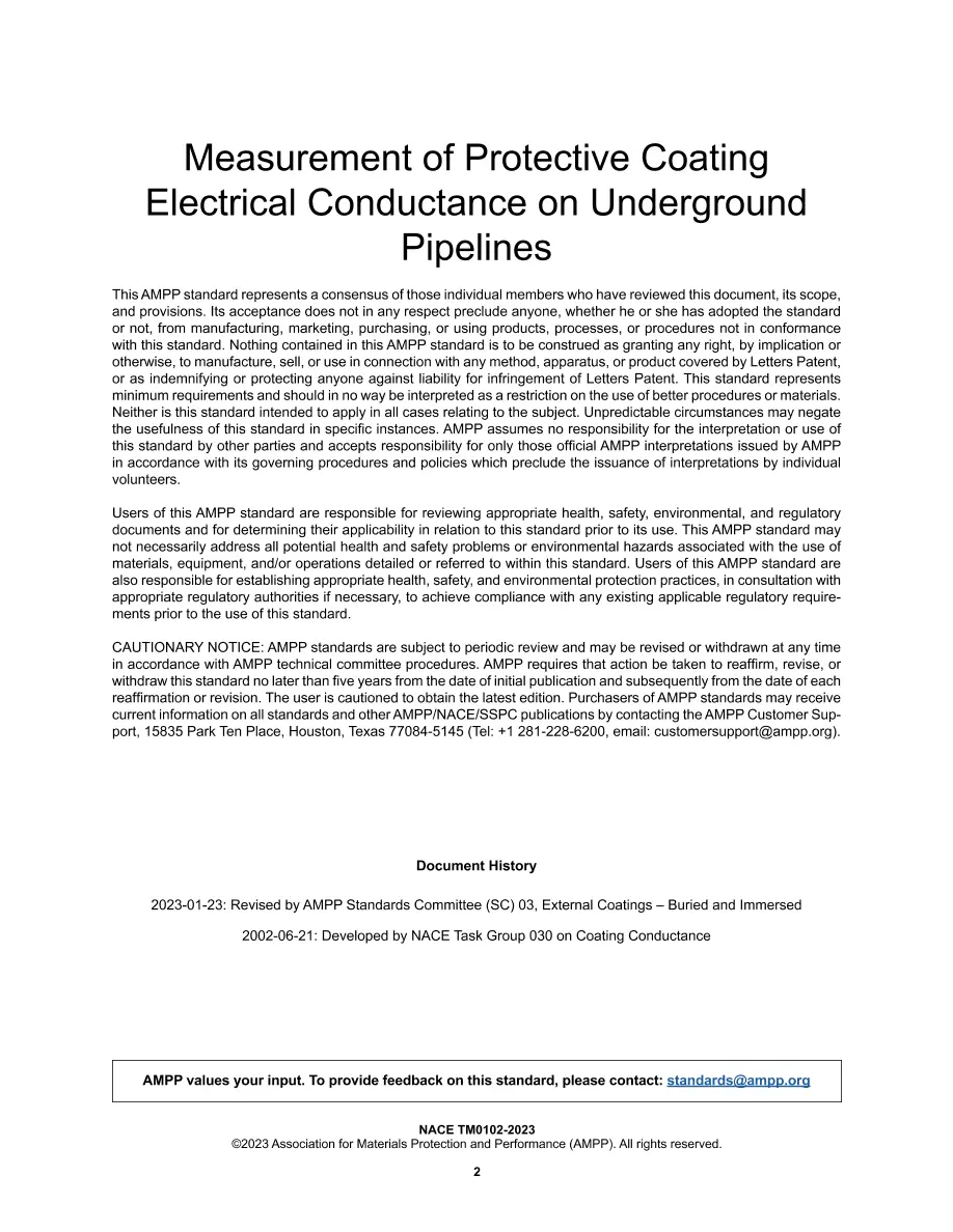 NACE TM0102-2023 NACE TM0102-2023 pdf