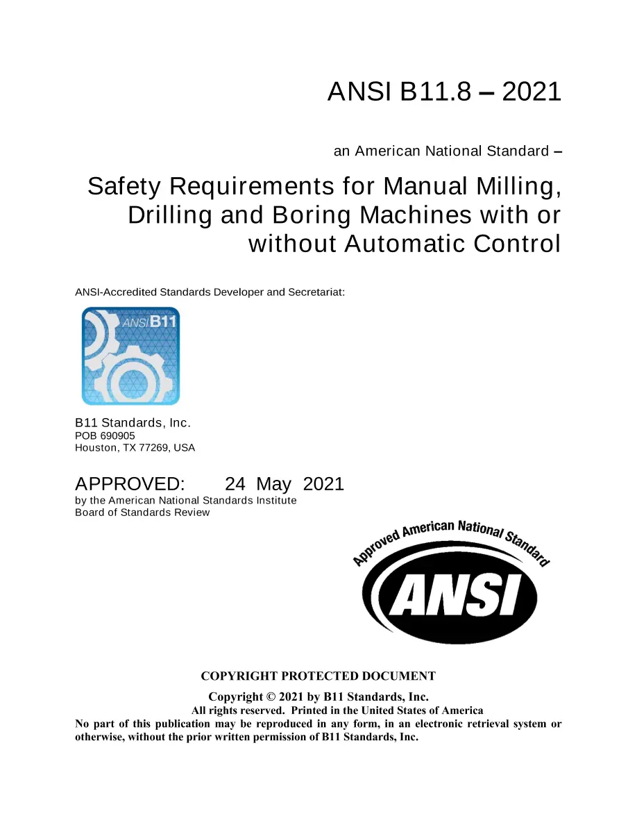 B11 B11.8-2021 B11 B11.8-2021 pdf