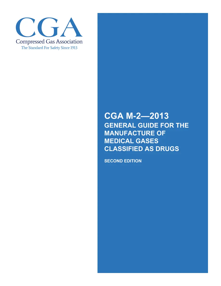 CGA M-2 pdf